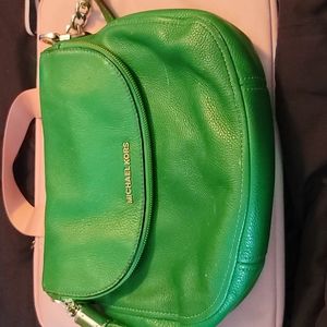 Kelly Green Michael Kors Purse